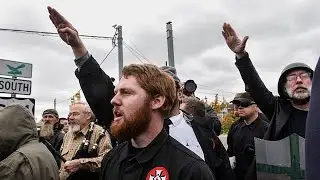 Supremacistas blancos contra los refugiados en EEUU