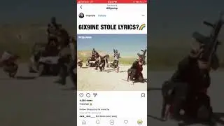 6IX9INE EXPOSED STEALING LYRICS (NOT CLICKBAIT)