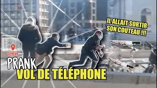 VOLER LE T&Eacute;L&Eacute;PHONE DES INCONNUS !!! PRANK &agrave; Gen&egrave;ve !