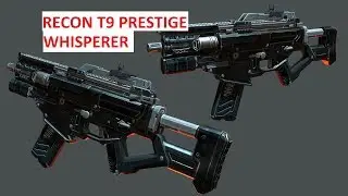 MC5 RECON T9 WHISPERER GAMEPLAY,UPDATE XVI,RECON T9 PRESTIGE WEAPON WHISPERER