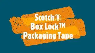 Scotch&reg; Box Lock&trade; Packaging Tape
