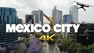 Ciudad de M&eacute;xico desde el cielo - CDMX en DRONE 4K
