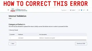Minimum 1 character are required - How to Fix this Error? 