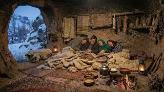 CAVE SANCTUARY: How a Family Survives Extreme Winter Storms in an Ancient Mountain Home