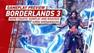 Borderlands 3 Gameplay (Amara) - Vehicular Carnage, Dismemberment and Capturing NOGs
