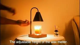 Candle Warmer Lamp with Timer, Electric Candle Warmers for Jar Candles.