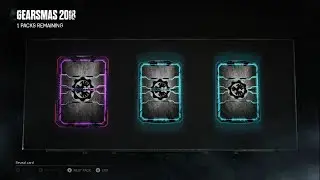 Gears 4-Gearsmas 2018 Gear Pack Opening!
