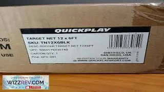 Quickplay Pro Soccer Net with 7 Targets Goals 12x6' feet eBay