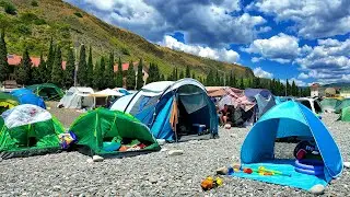 Лучший АВТО кемпинг в Рыбачьем. Отдых с ПАЛАТКАМИ в Крыму 2024.