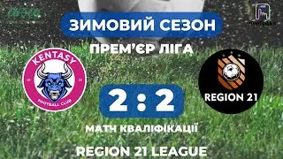 Матч Прем'єр Ліга Kentasy - REGION21 Зимовий сезон 8*8 REGION21 04.03.2025