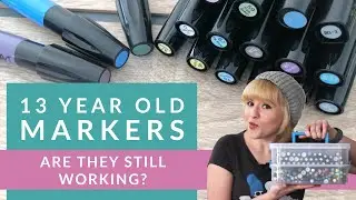 Professional Markers 13 years later -Touch Twin Markers & Chartpak