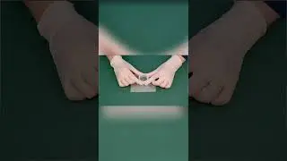 Подготовка образцов ячеек. Пленка без складок и точное измерение.
