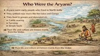 The Aryans and the Vedas (6th Class HISTORY)