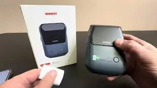 NIIMBOT B1 Label Maker with Auto Identification, 2 Inch Bluetooth Portable Label Printer Review