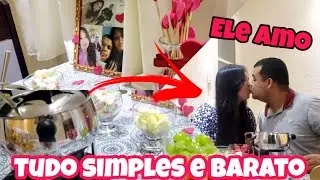 IDEIA DIA DOS NAMORADOS PARA O MARIDO SIMPES E BARATA