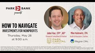 Webinar | Navigating Investments for Nonprofits