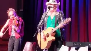 Anne Harris and Cathy Richardson perform at The Venue in Aurora