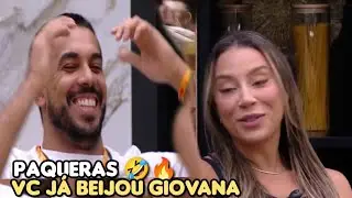 Maike Paquera Renata Que Fica com Ciúmes Ao Lembrar que ele Ja beijou Giovana #bbb25