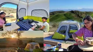 Overnight Camping in Chino Hills State Park | Cozy Meadows, Campfire, Cooking & Adventure!