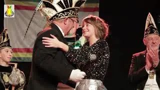 Maud Duchatenier bij de Uule prins uitroeping 06-01-2024
