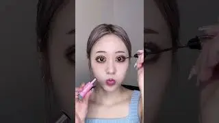 Quick Wednesday Addams makeup tutorial🖤