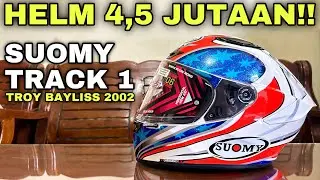 BELI HELM BARU LAGI‼️REVIEW SUOMY TRACK 1 TROY BAYLISS 2002