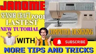 JANOME 7001 Sensor Craft |JANOME SENSOR CRAFT | JANOME COMPUTER MACHINE