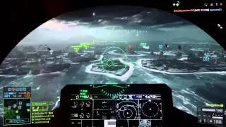 Battlefield 4 - Roadkill with jet on Paracel Storm