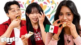 Koreans Trying Real Mexican Tacos For the First Time! : Compilation