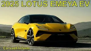 2025 Lotus Emeya EV First Look: Weird Name, Four Doors, Stupid Speed