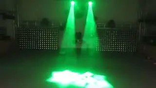 Mini Led 150W Dmx Moving Head Spot 8 Prism with Rotation Gobo Wheel light LM-539