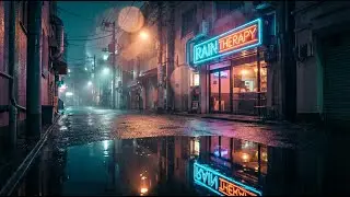 Lofi Night Streets 🌧️ | Rainy City Lofi Hip Hop for Midnight Vibes