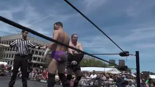 Channing Thomas & Davies vs. Sumo Mike Gamble & Dexter Lou | Boston City Hall Plaza