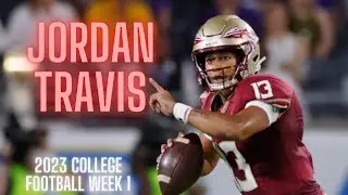 Jordan Travis Highlights vs LSU // 23/31, 342 yds, 4 TDs, 7 car, 38 yds, 1 TD // 2023 CFB Week 1