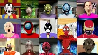 Iron men granny vs granpa cheapter two spider granny spider vs scary reven Blu granny down horror +