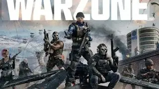 Playing call of duty warzone