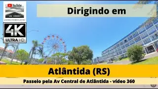 Atl&acirc;ntida (Xangril&aacute; - RS) - Av Central - v&iacute;deo em 360