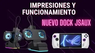 🔥 **&iexcl;Este Dock GAMER es un GAME CHANGER! JSAUX 7 en 1 en Acci&oacute;n con ASUS ROG Ally** 🎮💨