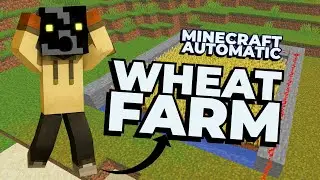 Automatic Minecraft Farm Tutorial &ndash; Wheat, Carrot, Potato & More!
