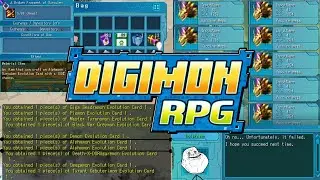 Digimon RPG Online : Unoxing Card Evolution (Premium Box) and Attempting to make AO Card