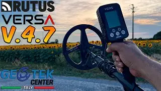 NUOVA VERSIONE 4.7 RUTUS VERSA in RICERCA - Metal Detector