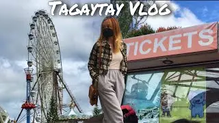 Tagaytay Vlog | quick getaway, breakfast, cafe, sky ranch date