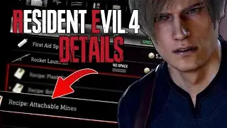 15 DETAILS You Missed In The RE4 Remake Gameplay