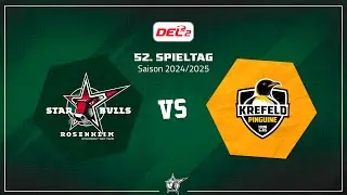 Starbulls Rosenheim vs. Krefeld Pinguine - Game Highlights