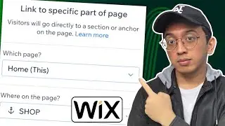 How to Add & Use Anchor Links on WIX | How to Link Different Element on The Same or Different  Page!