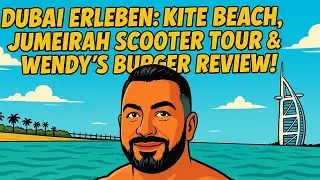 Dubai Erleben: Kite Beach, Jumeirah Scooter Tour & Wendy’s Burger Review!