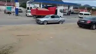 Juluka from team west spinning his bmw 325 gusheshe in Lekazi