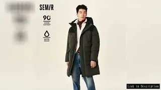 Semir Down Jacket Men 2024 New Waterproof Thick Outerwear Long Length Winter Clothing Couple