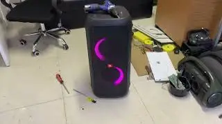 Jbl party box300 subwoofer broken #jblpartybox310 #jblpartybox300 #jblpartybox100