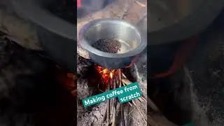 African coffee made in the mountains! #coffee #africa #uganda